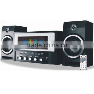 2.1 home theater with glass panel, 2.1 karaoke player speaker (YX-2125)