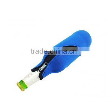 zipper Neoprene Cooler Bottle Carrier