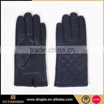 China leather fashion long hand gloves customized gloves