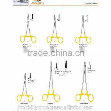 25 cm Durham Needle Holder,needle holder,surgical instruments manufacturers sialkot,surgical,