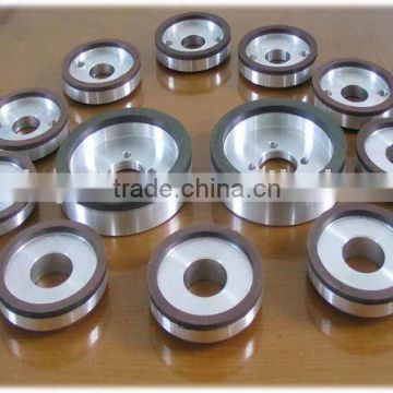 Glass work use grinding and polishing wheel