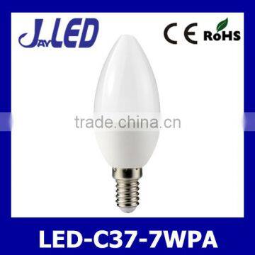 Manufacturers High Lumen Candle Light Dimmable 7w Made in China