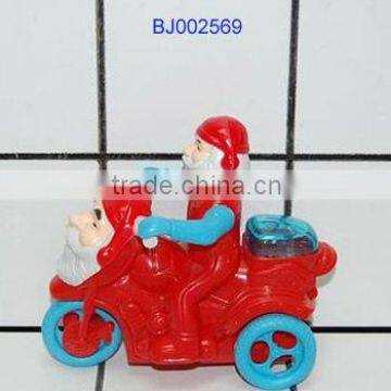 Christmas toys santa claus red pull toy