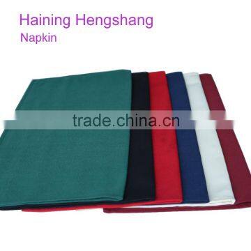High Quality 100% Spun Polyester Table Napkin for Hotel and Restaurant Quality Choice