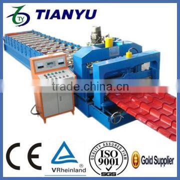 glazed tile cold roll forming machine