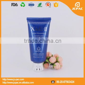 80ml Plastic Material and Cosmetics Usage Clear Plastic Tube For Facial Lotion