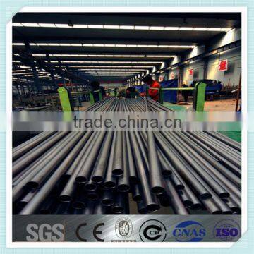 low price black annealed round steel pipes