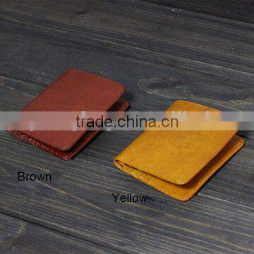 Short Wallet,Vegetable Tanned Leather Wallet Of Male and Female