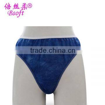 Women Disposable Nonwoven Panties in Dark Blue