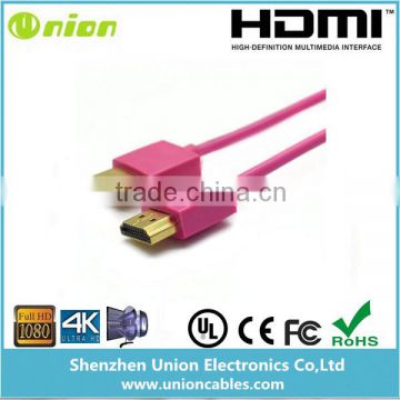 Favorites Compare High speed Slim HDMI cable with 3D Ethernet and 1080P For PS3,DVD HDTV