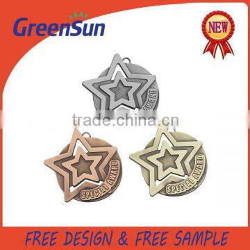 Newest high grade miraculous metal medals