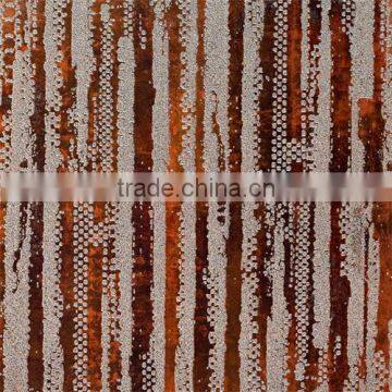 Non Slip 3d Glazed Metal Metallic Ceramic Floor Tile Price 60x60 photo-4