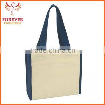 Custom Promotional Gifts 14 OZ. Heavy Cotton Natural Canvas Tote Bag photo-4