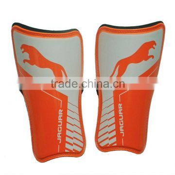 Orange shin guards football soccer shin pads