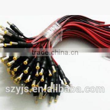 factory direct sale commonly used Power cable, bnc dc cable 30cm male conector