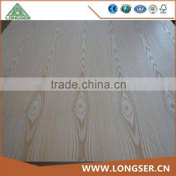 1220*2440mm e2 glue natural veneer faced mdf