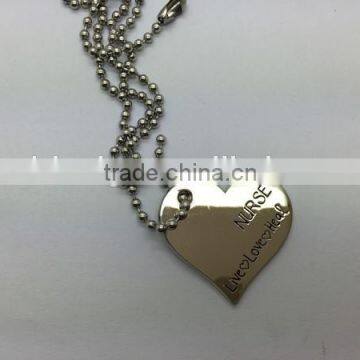 metal black dog tags for promotional gift