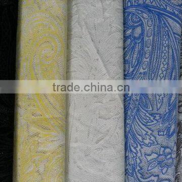 Exports of sell like hot cakes guipure cord lace fabric