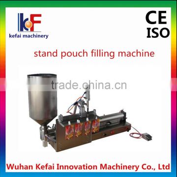 KEFAI semi automatic stand pouch filling machine liquid filling machine                        
                                                Quality Choice