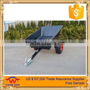 plastic dump garden trailer