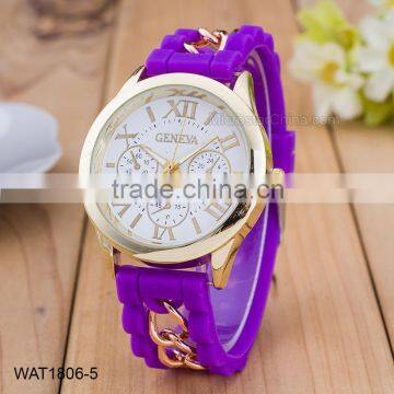 Custom Wrist Watch Silicone Rubber Wristband Watch photo-6