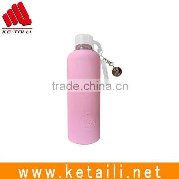 Top Seller Glass Sport Water Bottle Silicone Sleeve