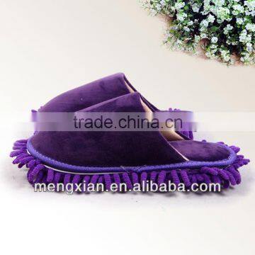 wholesale purple cheap Cover Mop Floor Cleaning room slippers