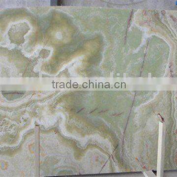 green onyx slab