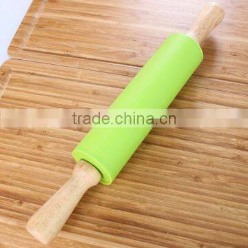 43cm Plastic Decorative Rolling Pins with Wooden Handle