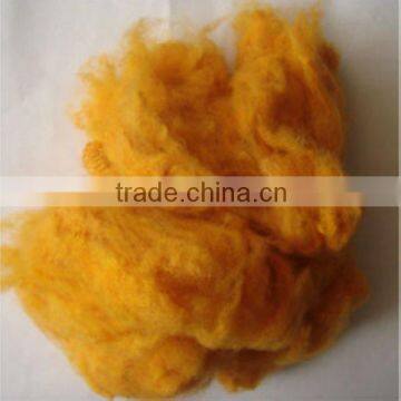 Dope Dyed Polyester Staple Fiber Yellow