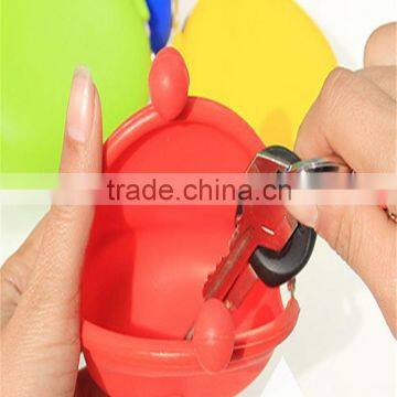 Button Silicone Cosmetic Pouch/Custom Silicone Key Pouch photo-4