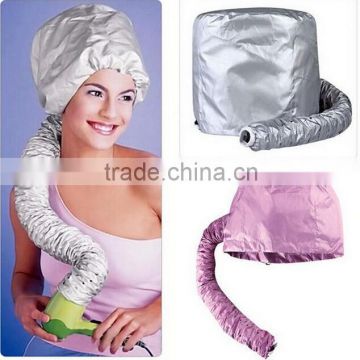 New Portable Hair Dryer Soft Hood Cap Bonnet Attachment