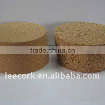 tappered cork lids for jars, pottery, glass