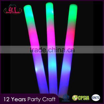 2016 Fashion Accessory Foam Glow Stick For Popular Custom Print Wholesale Festival Items                        
                                                Quality Choice