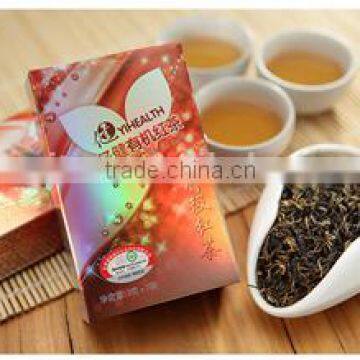 black tea leafs