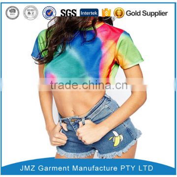 t shirt women oem factory china wth printing