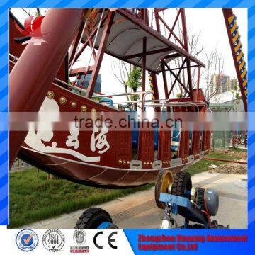 2016 hot sale outdoor pirate ship playground equipment