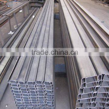 U200 Perforated Shape Galvanized C Channel steel prices For Construction