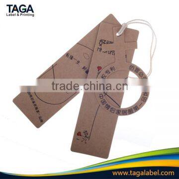 High quality custom printed craft paper tag