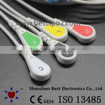 New Products Compatible With HP M4725A One-piece ECG Cable With 5 Lead Leadwires, Snap D-Type 11pin photo-3