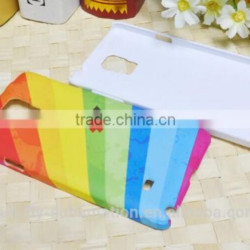 3D sublimation phone case for Samsung note 4/3D sublimati BLANK phone cover