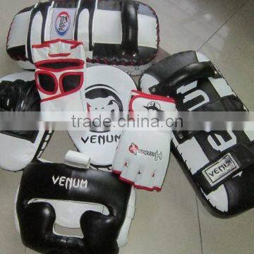 PU Leather boxing gloves / mma grappling gloves / mma gloves / cow hide material boxing gloves