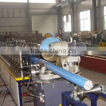 Colored Glaze Steel Tile Type and Tile Forming Machine Type Rain water Downpipe roll forming machine