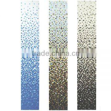 modern brief style glass mosaic