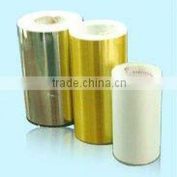 Gold self adhesive bag sealing Flim