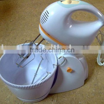 hand mixer with bowl