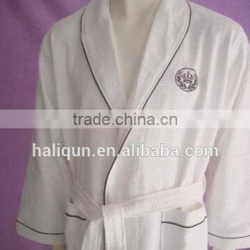 Hotel Sleepwear Bathrobe For Men Waffle Bathrobe