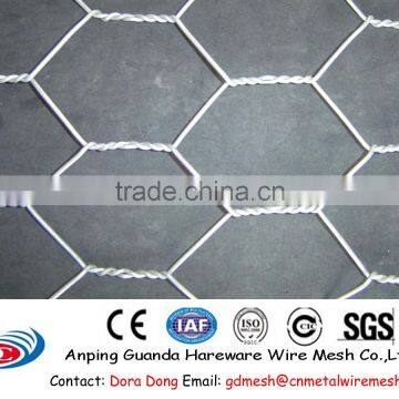 Galvanized Hexagonal Wire Netting/pvc coated hexagonal wire mesh/ Chicken wire netting facotry