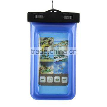 Air-filled Floating IP68 Phone Pouch Waterproof Pouch for Snorkeling Credit Cards Passport Money photo-2
