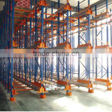 commercial radio shuttle pallet runner rack system